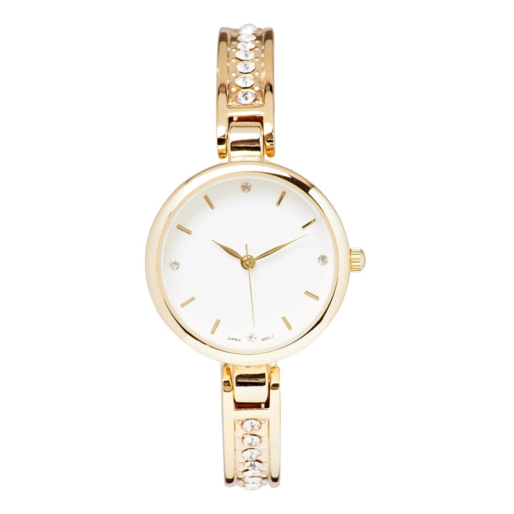 Pearl Bangle Watch | Quartz Analog | 29mm Round Design | Ladies Wristwatch | Excellent Watches