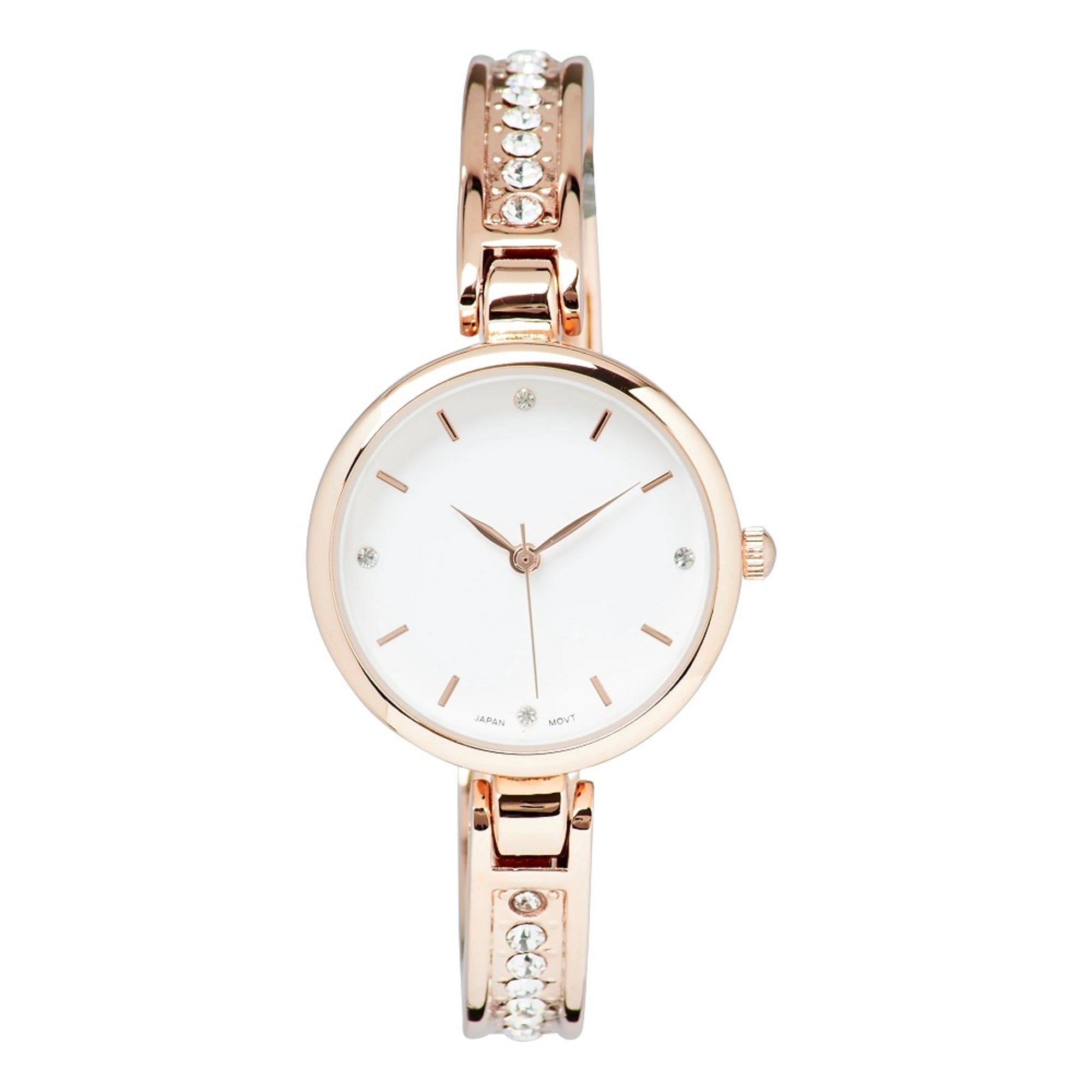 Pearl Bangle Watch | Quartz Analog | 29mm Round Design | Ladies Wristwatch | Excellent Watches