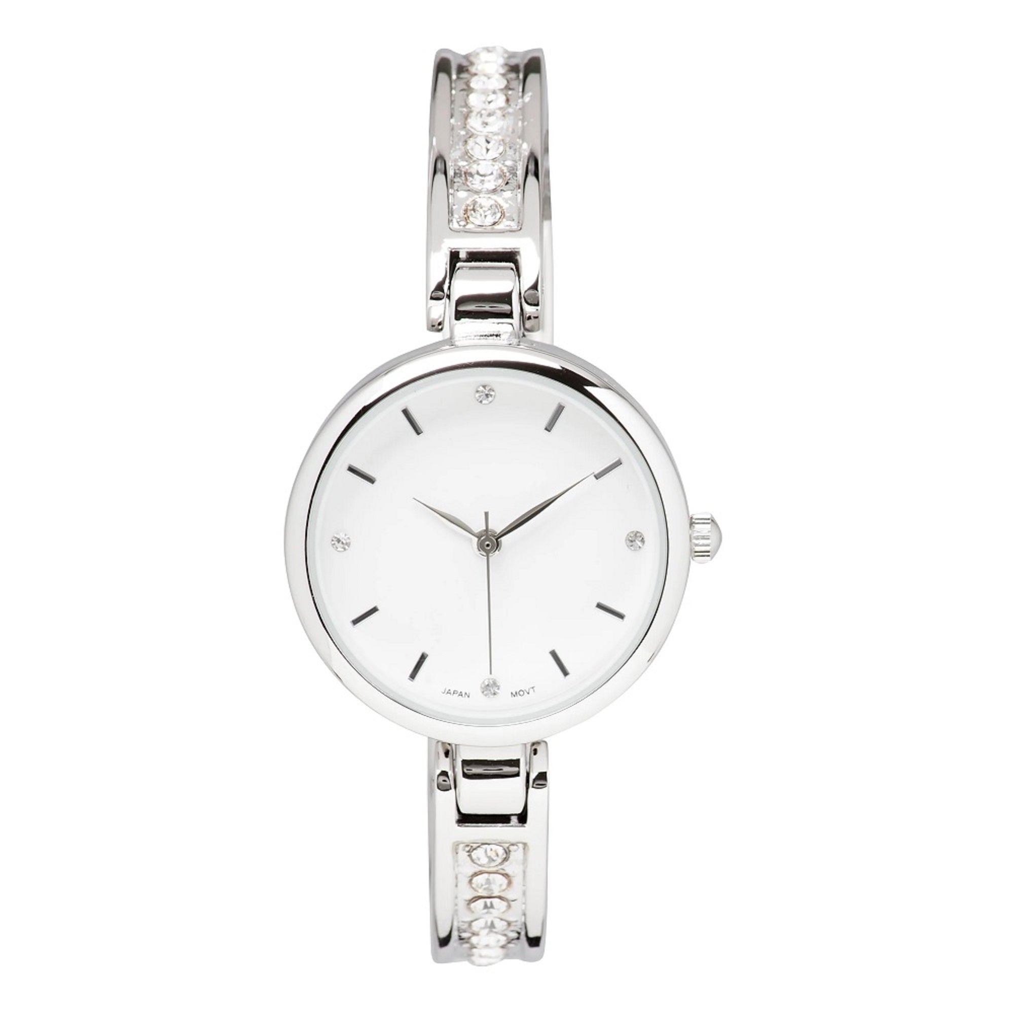 Pearl Bangle Watch | Quartz Analog | 29mm Round Design | Ladies Wristwatch | Excellent Watches