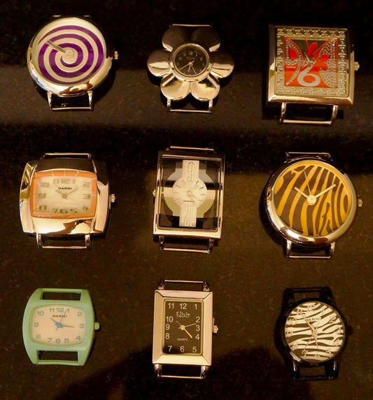 Ewatchbeading-5 Ladies solid bar Watch Face lot
