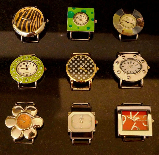 Ewatchbeading-5 Ladies solid Bar Watch Face Lot