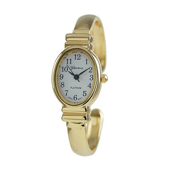 Elegant Oval Shaped Fashion Watch Stylish and Timeless Accessory