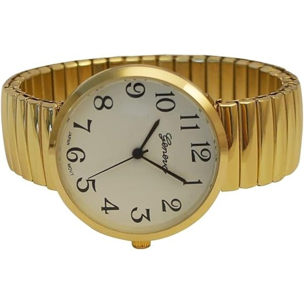 Fashion Watch Wholesale Super Large Stretch Watch Clear Number Easy Read