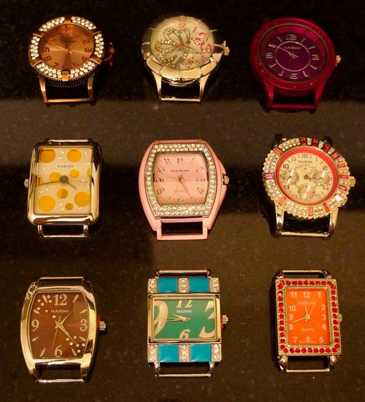 Ewatchbeading-5 Mix solid Bar Watch Face Lot